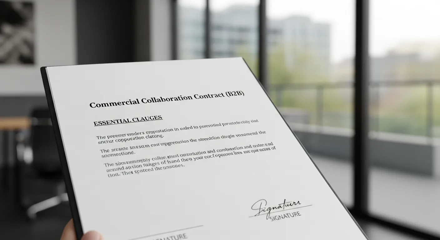 Modèle contrat de collaboration entre entreprises - DocuExpress