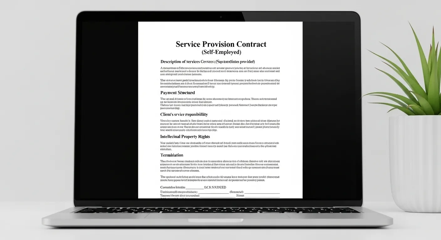 Modèle contrat de prestation de services professionnel - DocuExpress