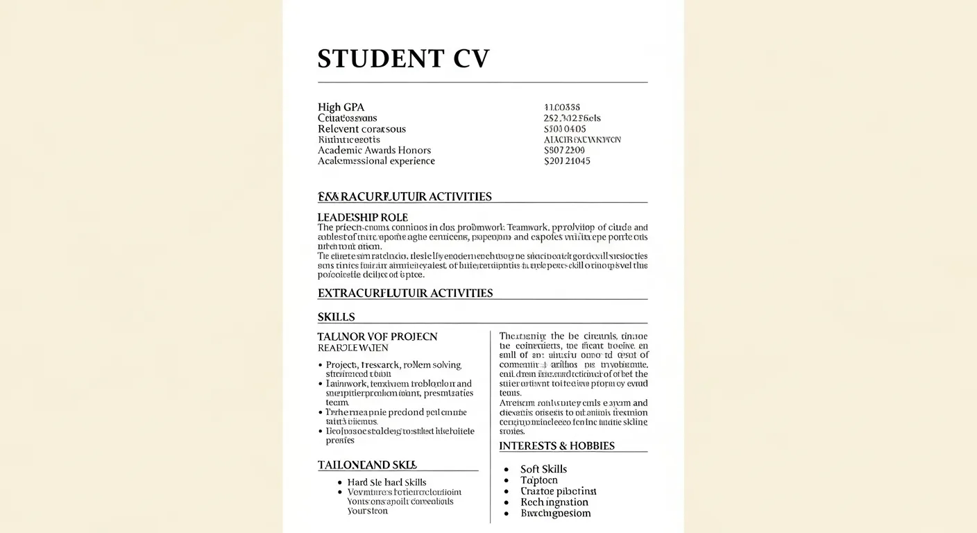 Créer un CV étudiant sans expérience - Guide pratique DocuExpress